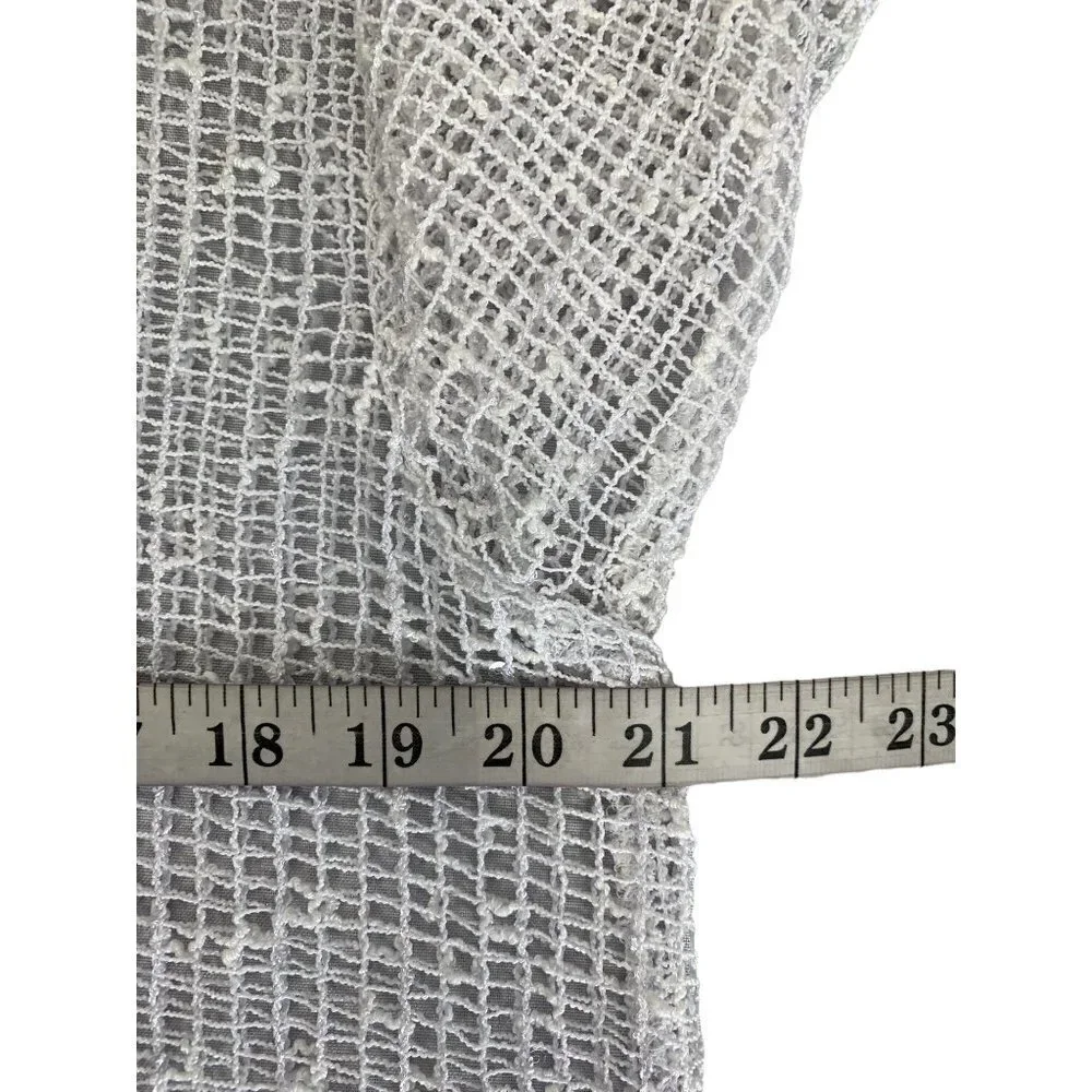 Draper's & Damon's Women's Fishnet Hole Top - Picture 6 of 6